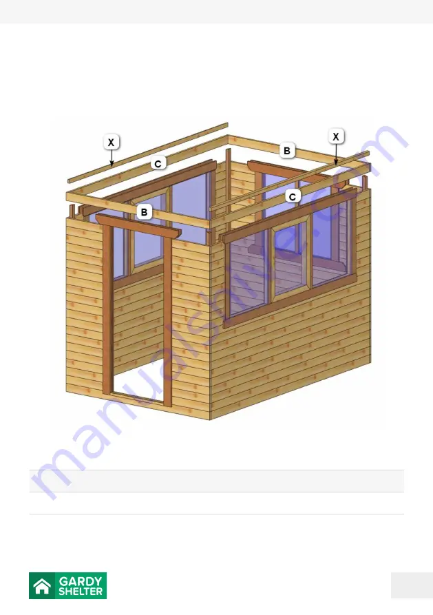 GARDY SHELTER 7022 Assembly Instructions Manual Download Page 76