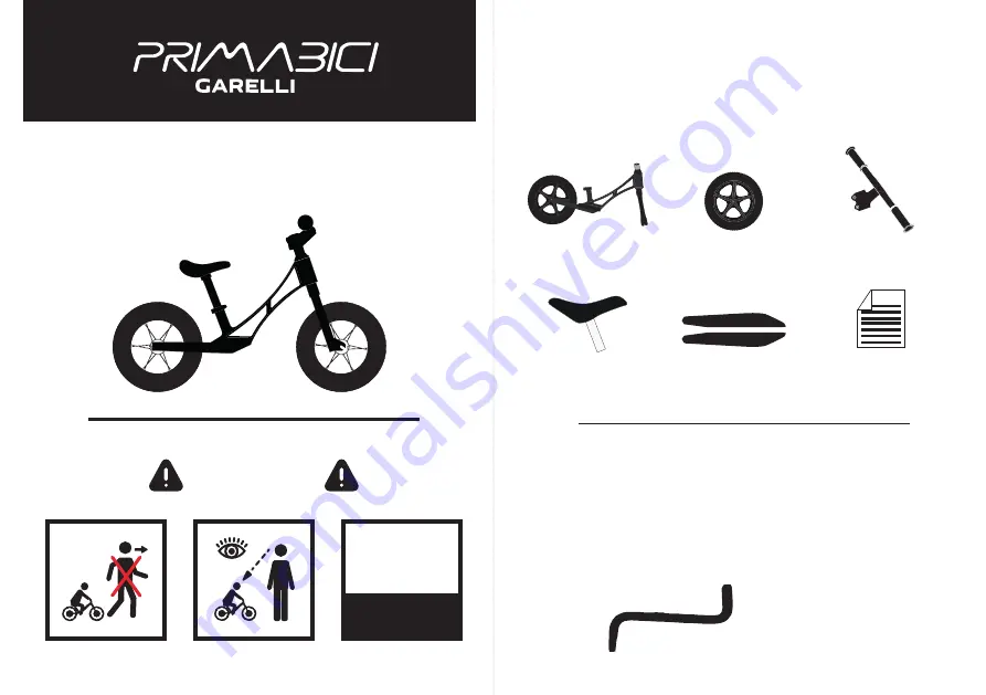 Garelli PRIMABICI User Manual Download Page 1