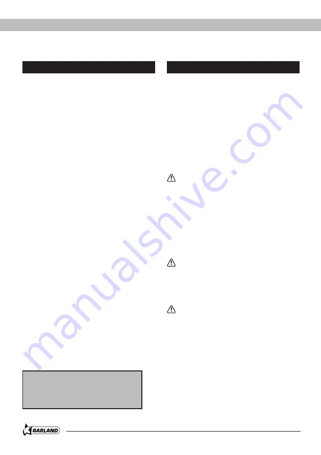 Garland AMAZON 909 XE 4T Instruction Manual Download Page 72