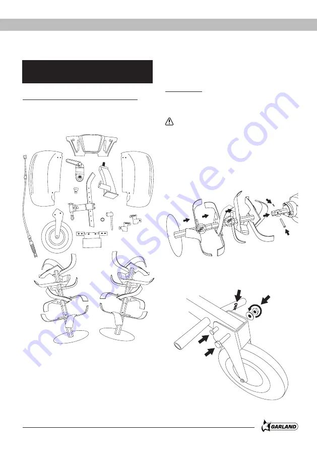 Garland BULL 1482 NRQG Instruction Manual Download Page 13