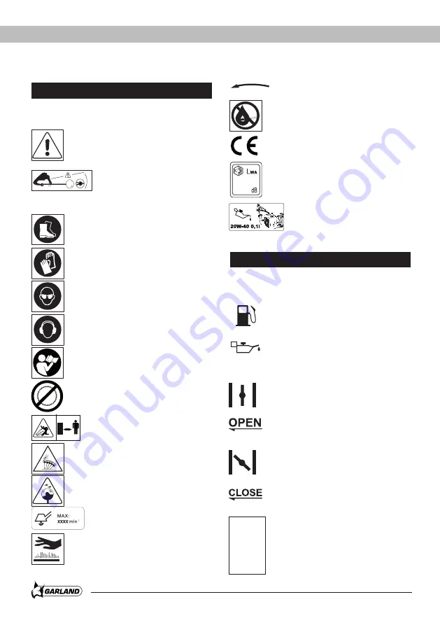 Garland ELITE 624 QG Instruction Manual Download Page 34