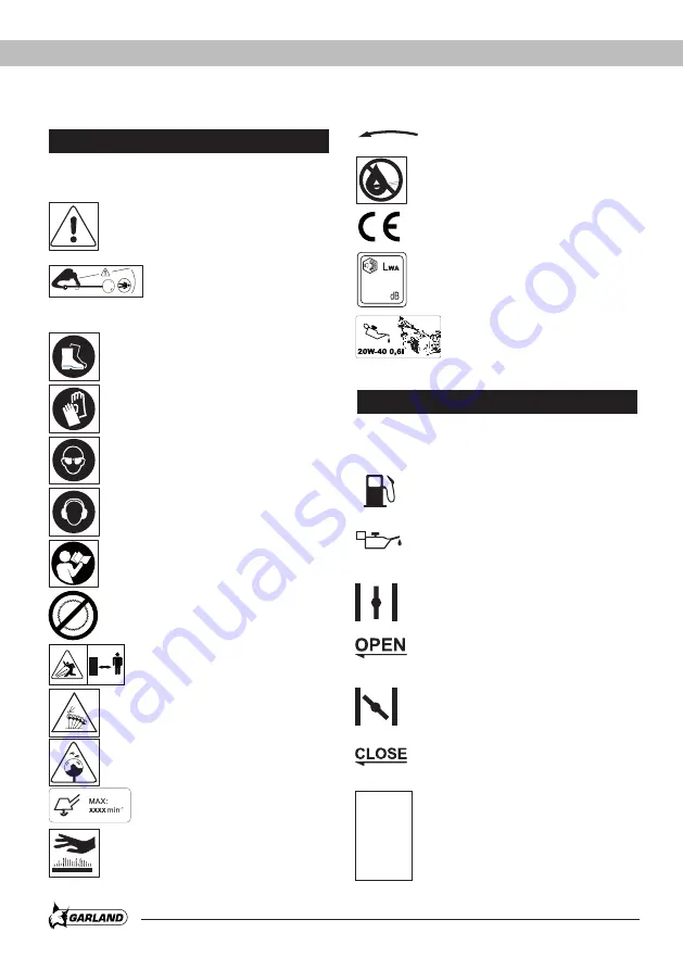 Garland ELITE 624 QG Instruction Manual Download Page 84