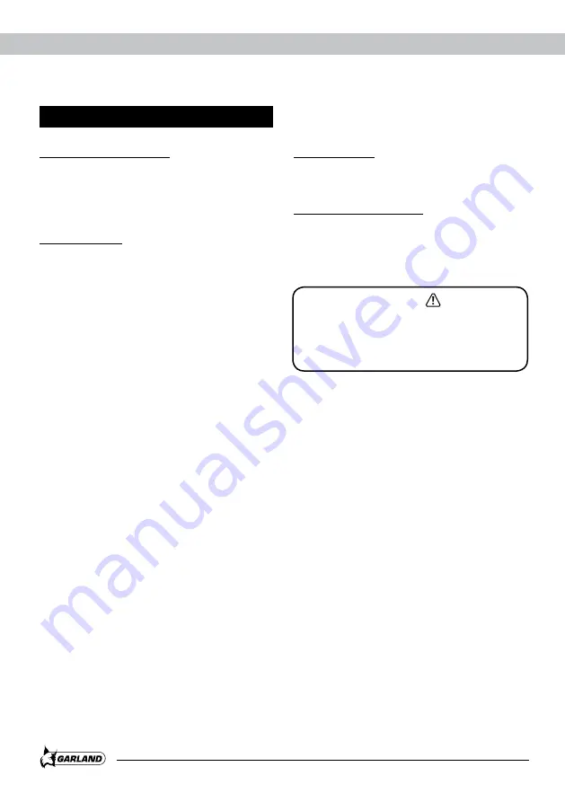 Garland GEISER 201 Q Instruction Manual Download Page 64