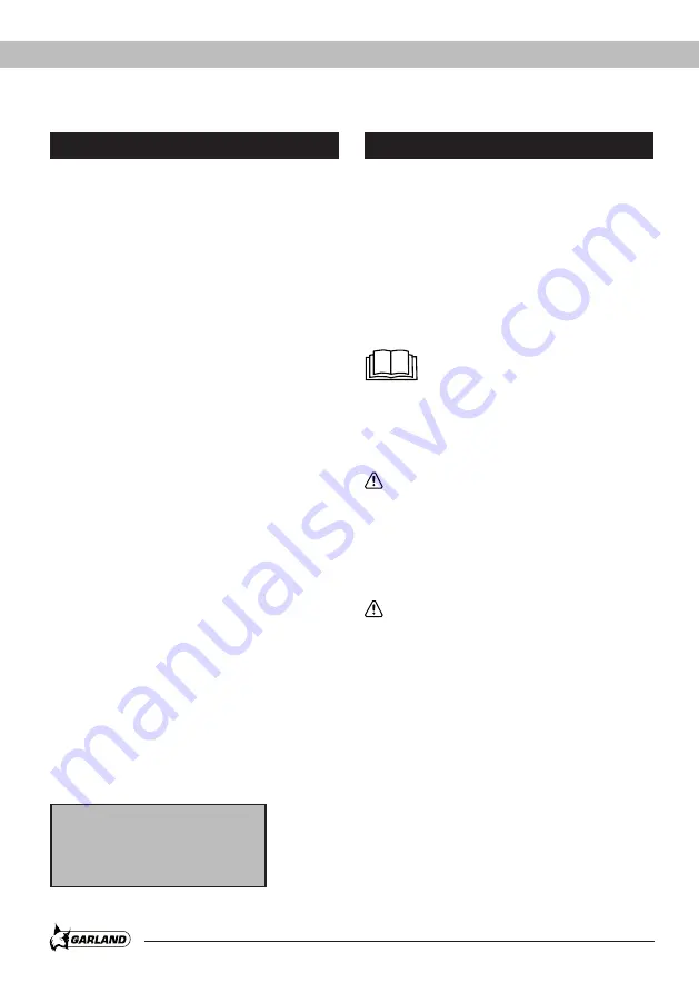 Garland GRASS 755 SG Instruction Manual Download Page 28