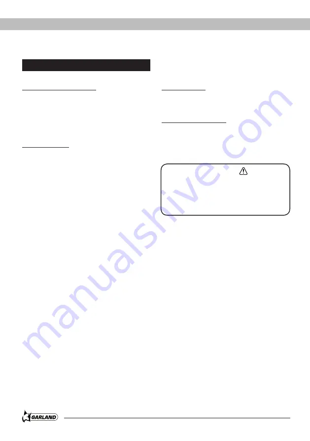 Garland GRASS 755 SG Instruction Manual Download Page 78