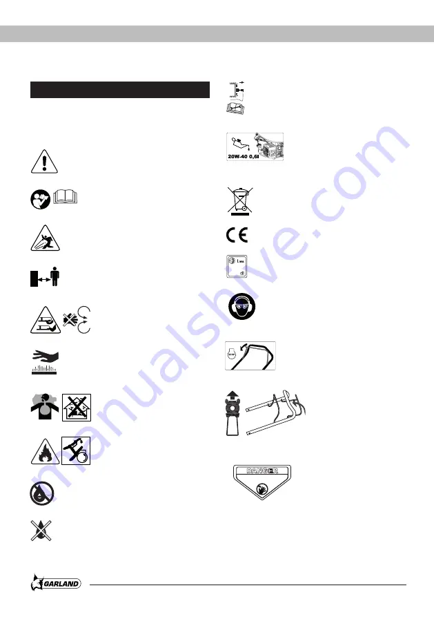 Garland GRASS 755 SG Instruction Manual Download Page 86