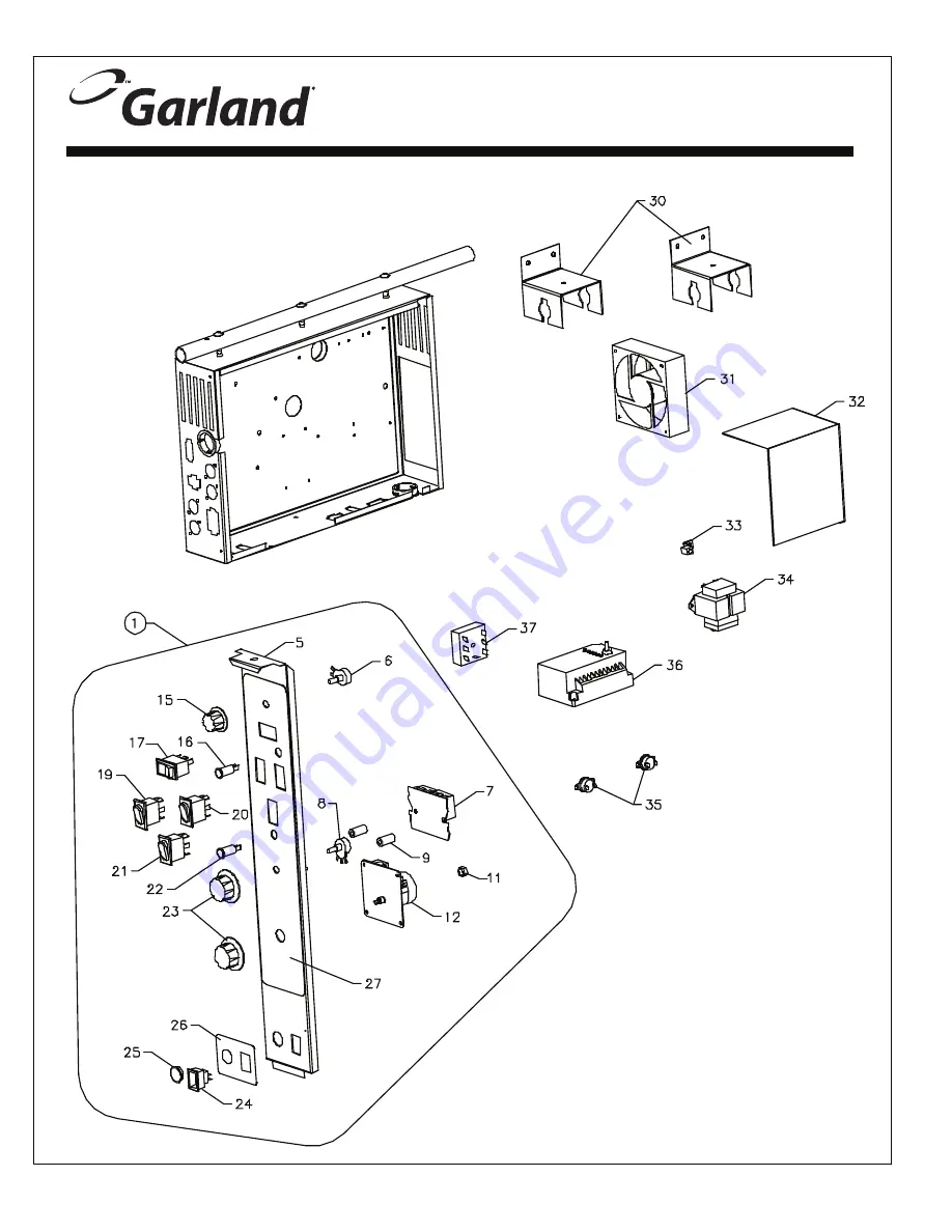 Garland moisture+ MPGD10D Service Manual Download Page 64