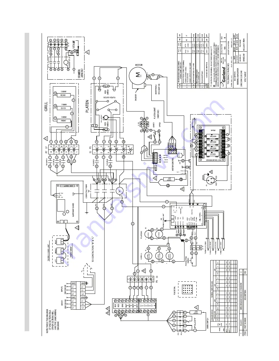 Garland MWE3W Service Manual Download Page 66