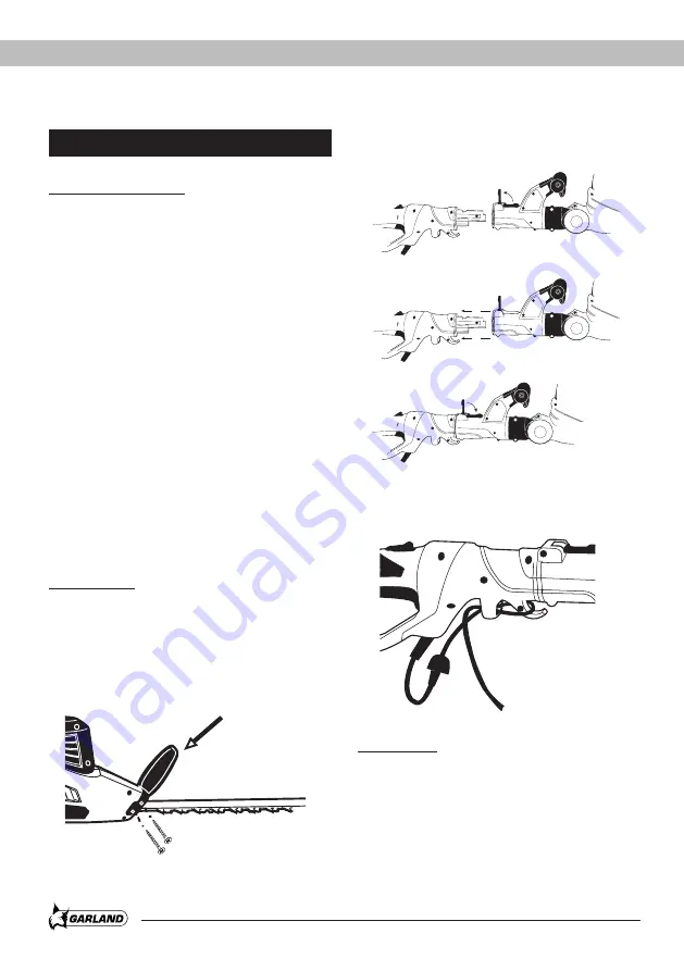 Garland SET 353 FE Instruction Manual Download Page 32