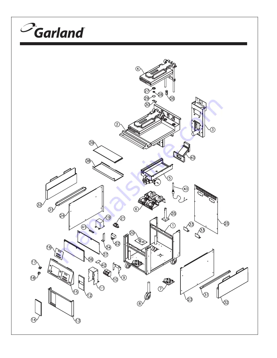 Garland XG24-JIB Service Manual Download Page 50