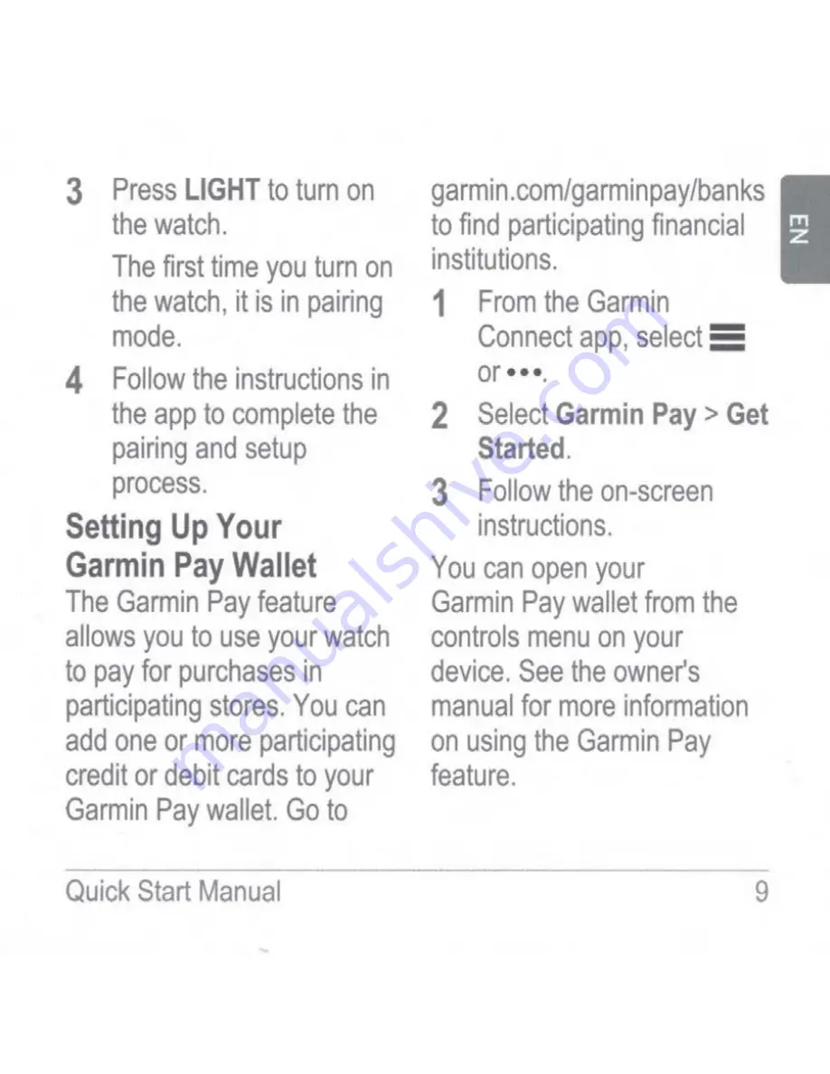 Garmin ENDURO Owner'S Manual & Quick Start Manual Download Page 66