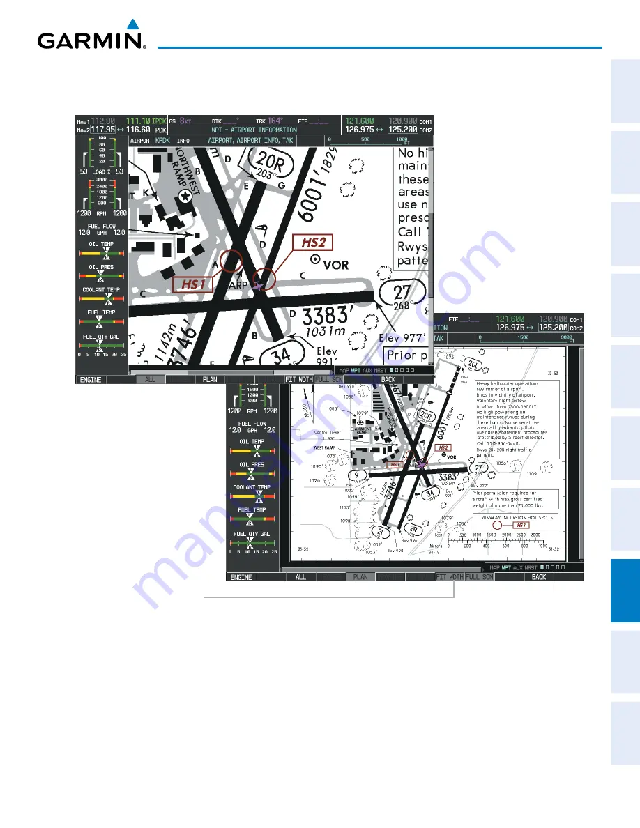 Garmin G1000 Diamond DA62 Pilot'S Manual Download Page 507