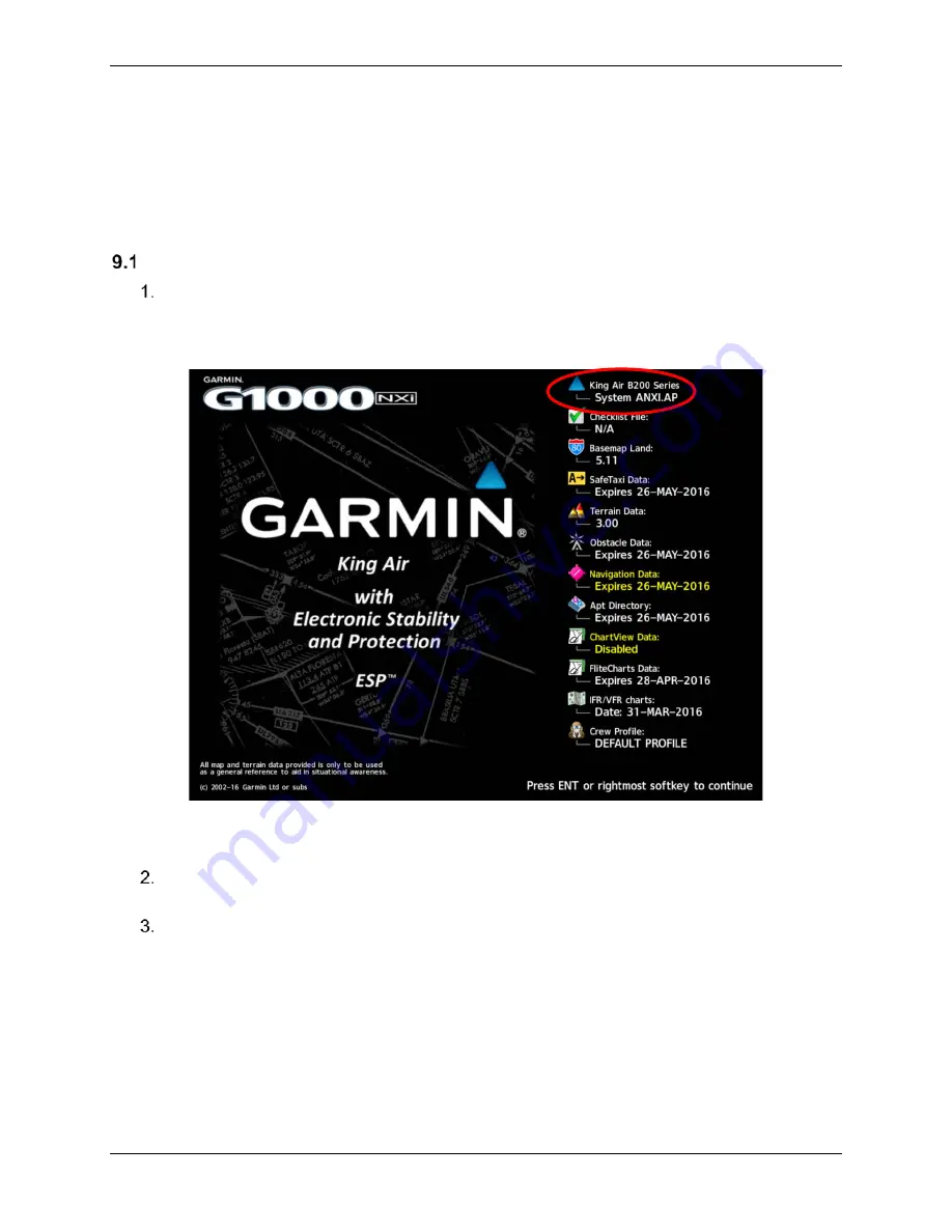 Garmin G1000 NXi System Maintenance Manual Download Page 385