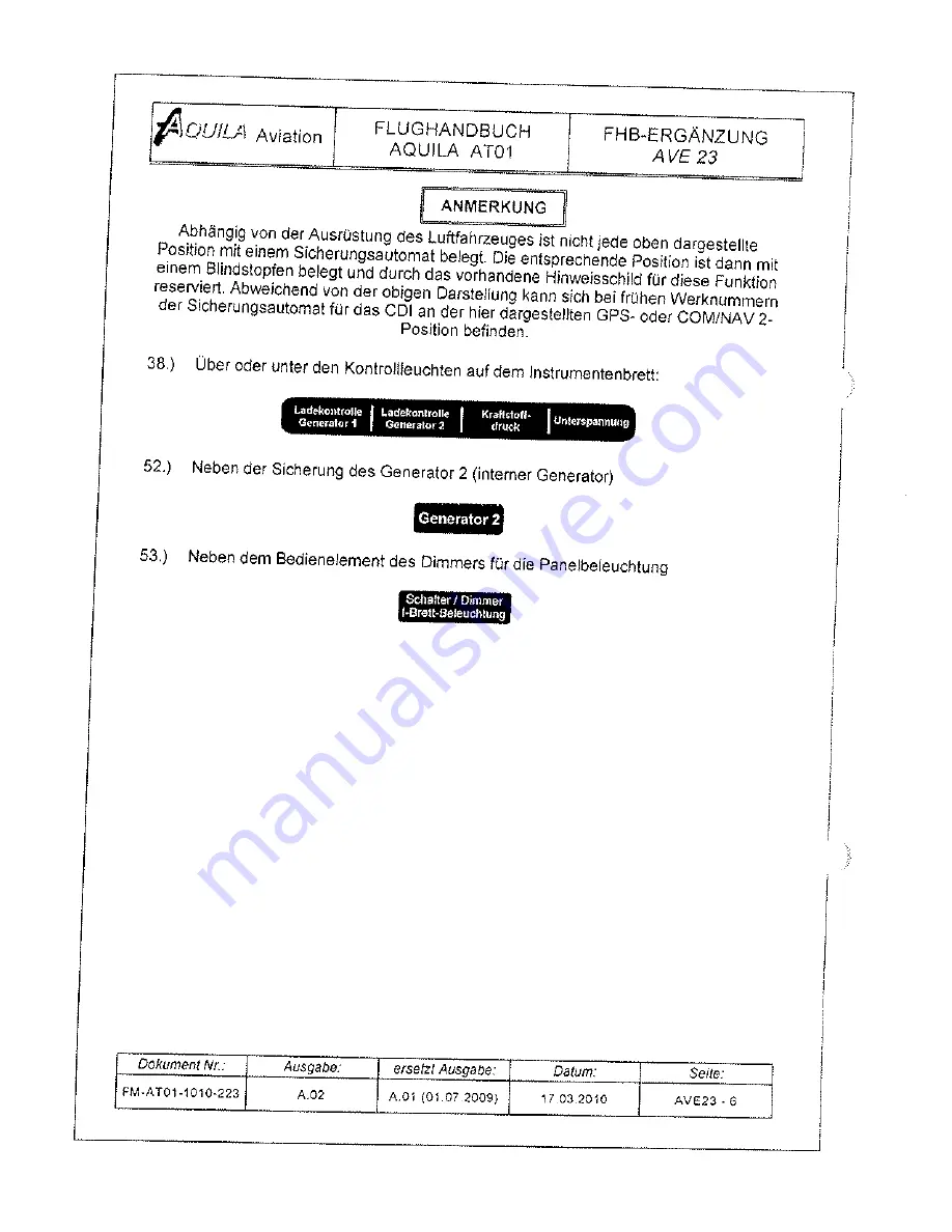 Garmin G500 Instructions Manual Download Page 213