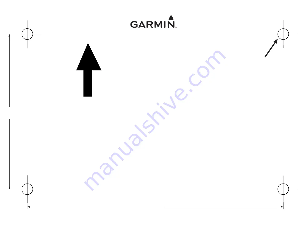 Garmin GMR 18 Mounting Template Download Page 2