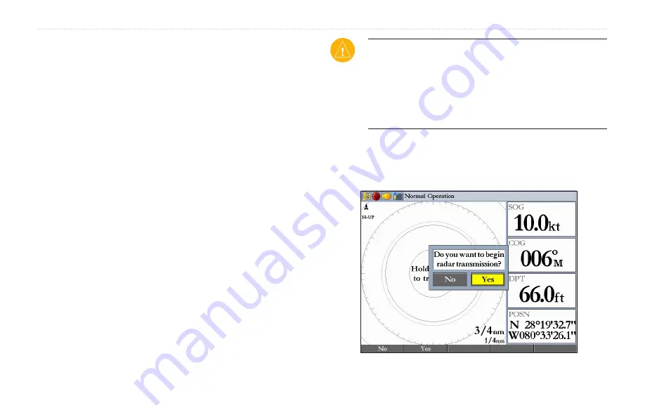 Garmin GMR 404 Owner'S Manual Download Page 7