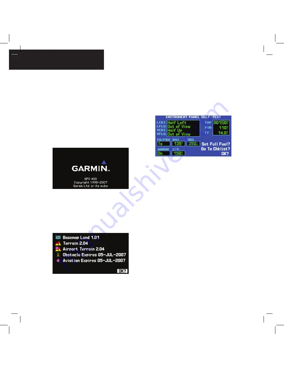 Garmin GPS 400 Quick Reference Download Page 4