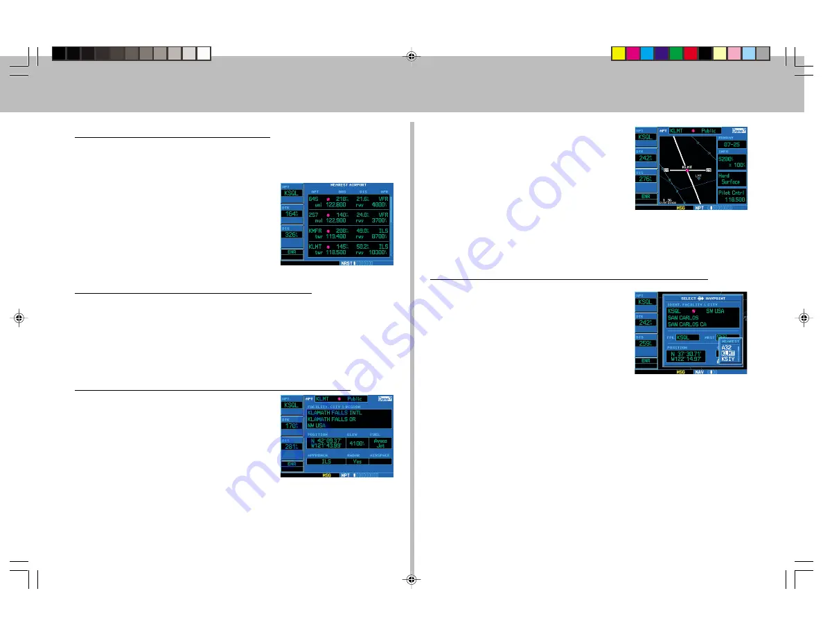 Garmin GPS 500 Quick Reference Download Page 11