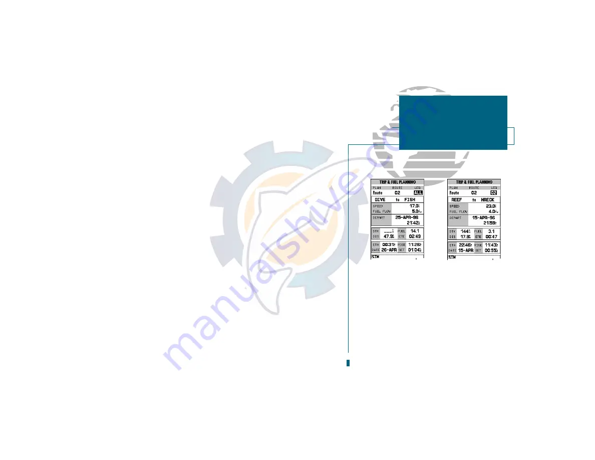 Garmin GPSMAP 180 Owner'S Manual And Reference Manual Download Page 69