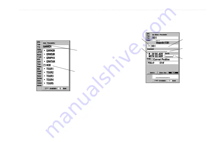 Garmin GPSMAP 188C Owner'S Manual Download Page 17