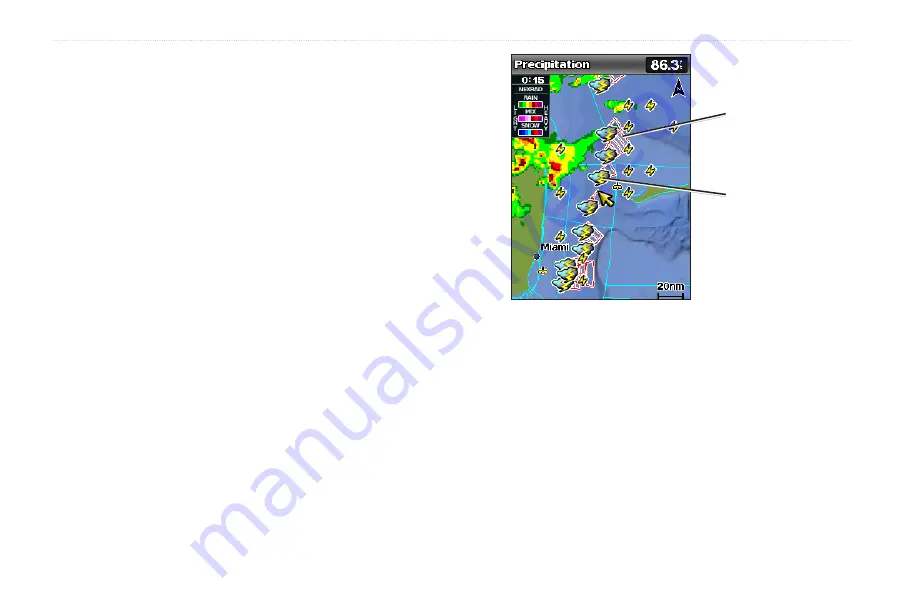 Garmin GPSMAP 536 Owner'S Manual Download Page 76