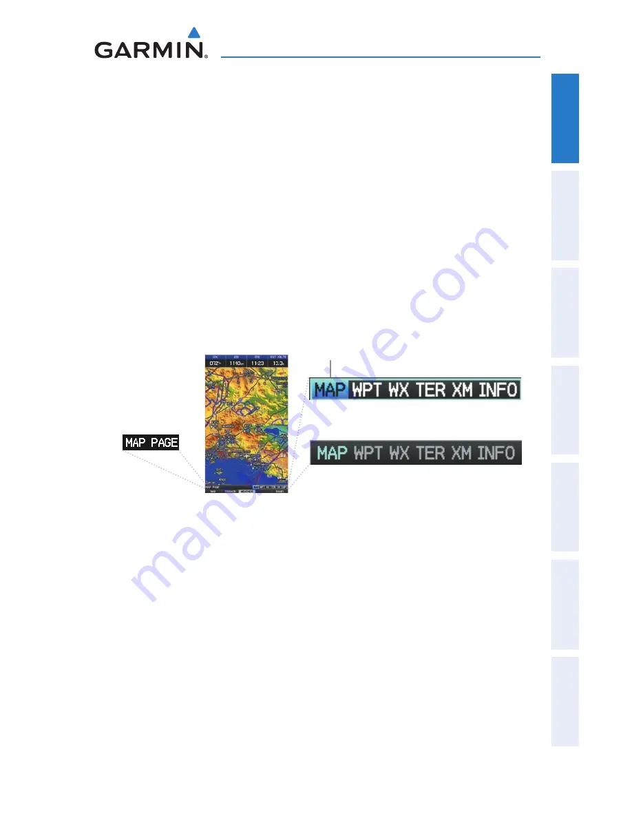 Garmin GPSMAP 695 Quick Reference Manual Download Page 9