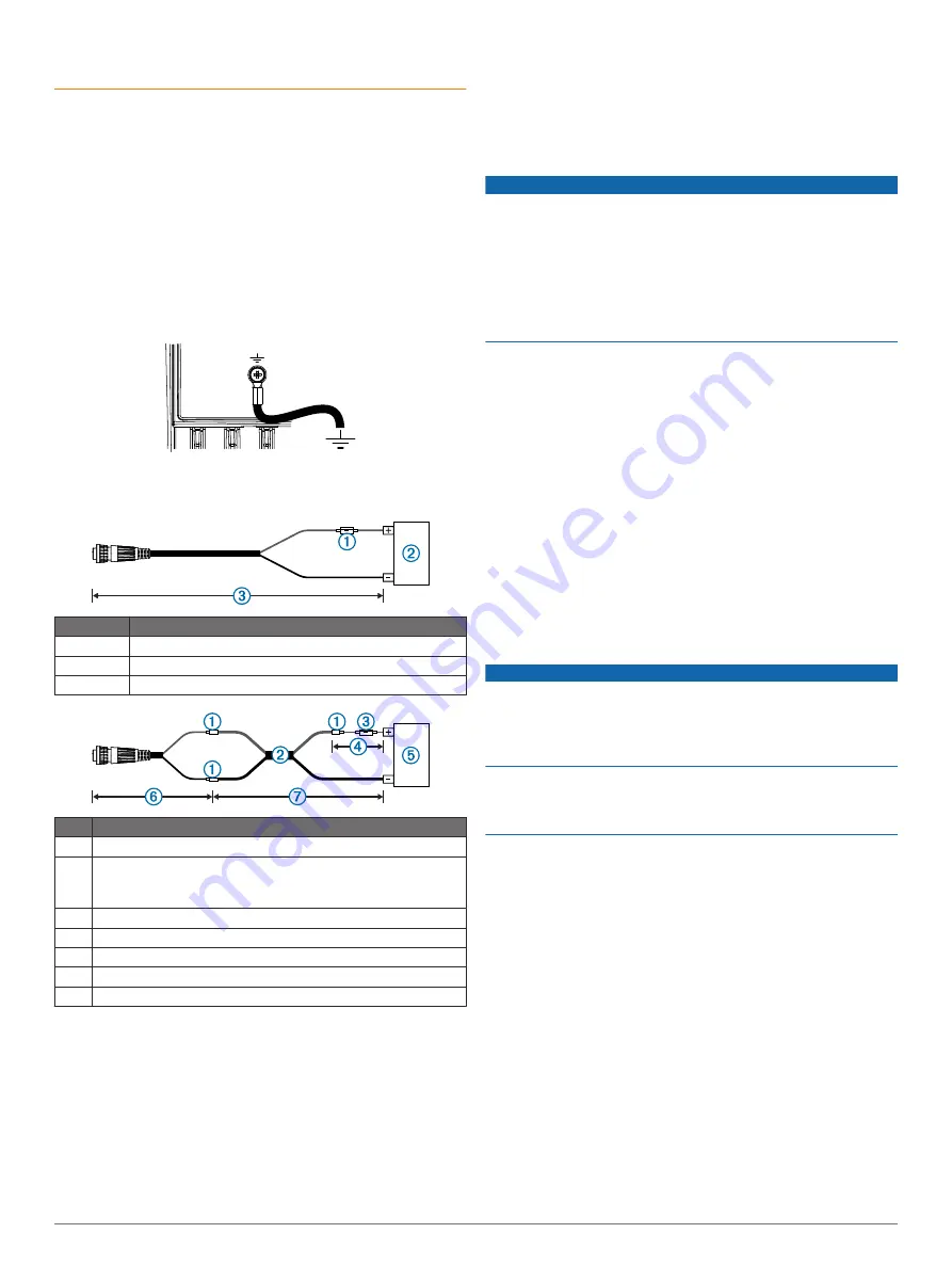 Garmin GPSMAP 8400 series Installation Instructions Manual Download Page 3