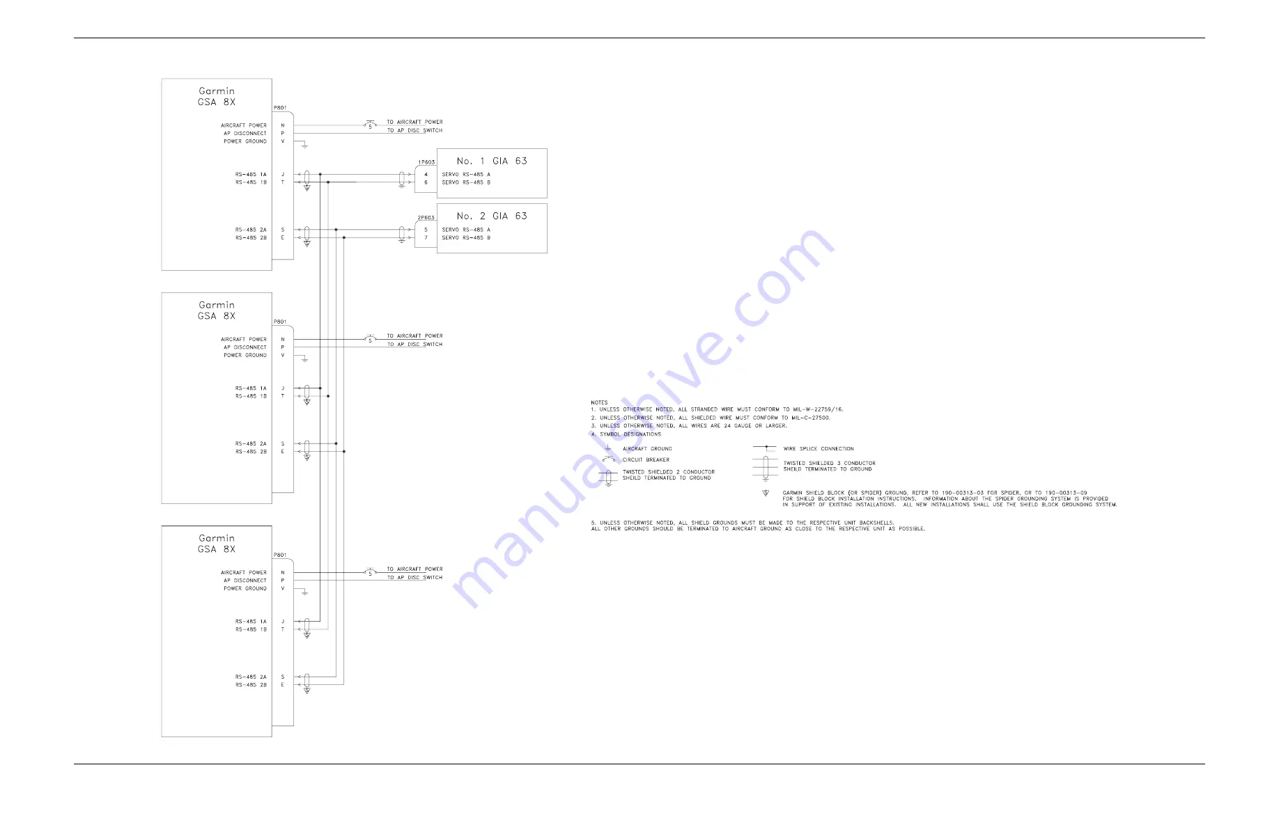 Garmin GSA 8X Installation Manual Download Page 80