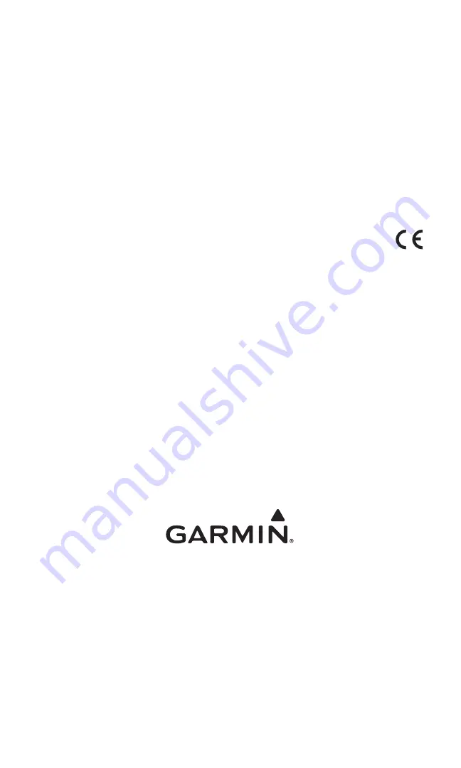 Garmin GST 10, Water Speed and Temperature Adapter Installation and... Installation And Configuration Manual Download Page 8