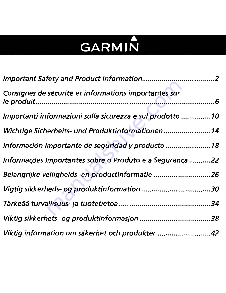 Garmin nuvi 705 series Quick Start Manual Download Page 87