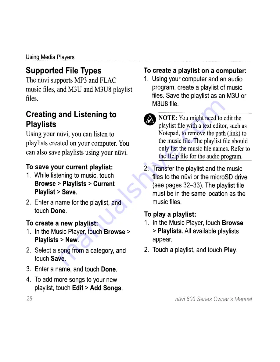 Garmin nuvi 880 Quick Start Manual Download Page 50