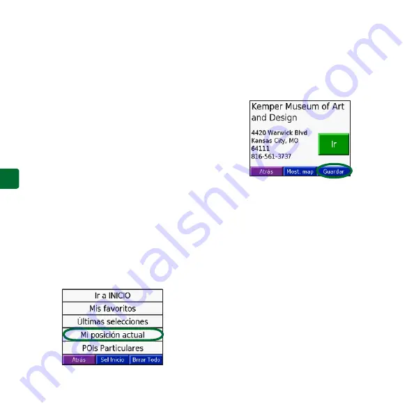 Garmin Oregon 300 Quick Reference Manual Download Page 40