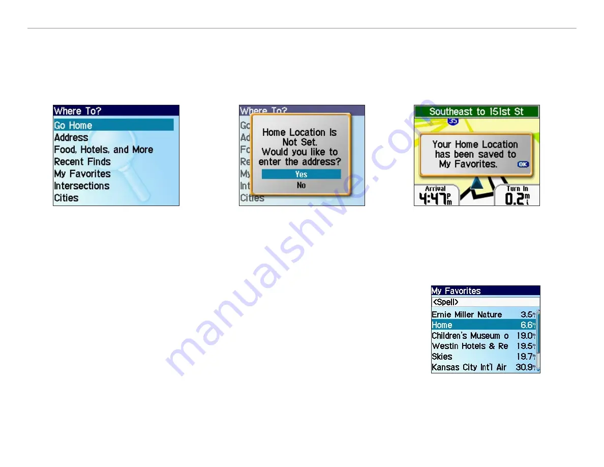 Garmin StreetPilot I2 - Automotive GPS Receiver Owner'S Manual Download Page 9