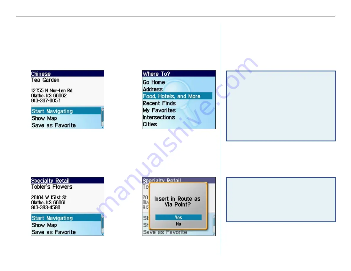 Garmin StreetPilot I2 - Automotive GPS Receiver Owner'S Manual Download Page 18