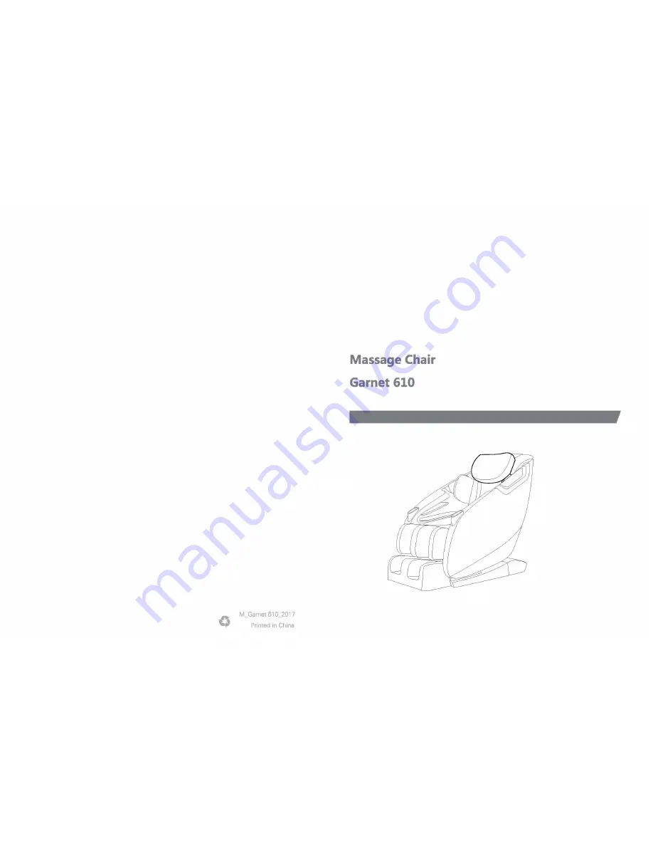 Garnet 610 Manual Download Page 1