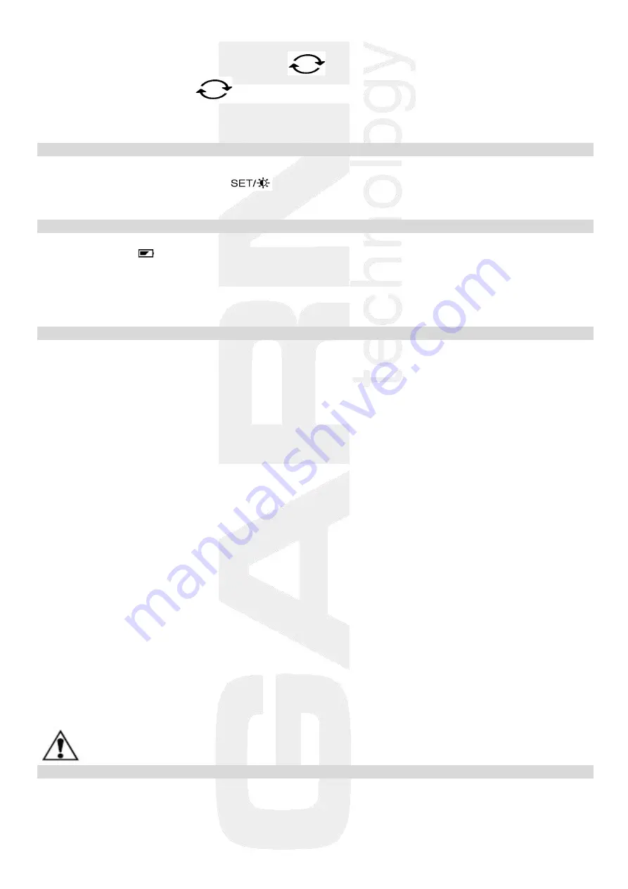 GARNI 439 Instructions Manual Download Page 9