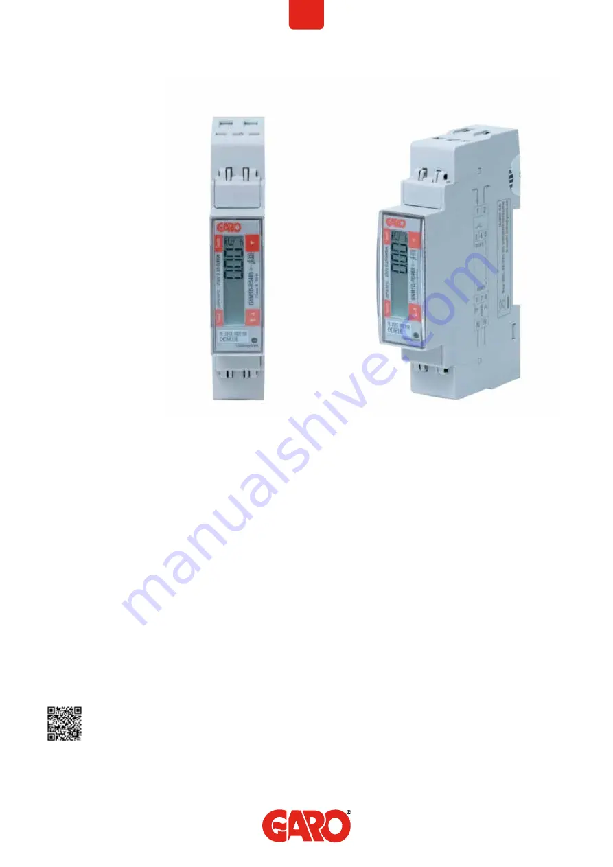 GARO GNM1D-RS485 Скачать руководство пользователя страница 1