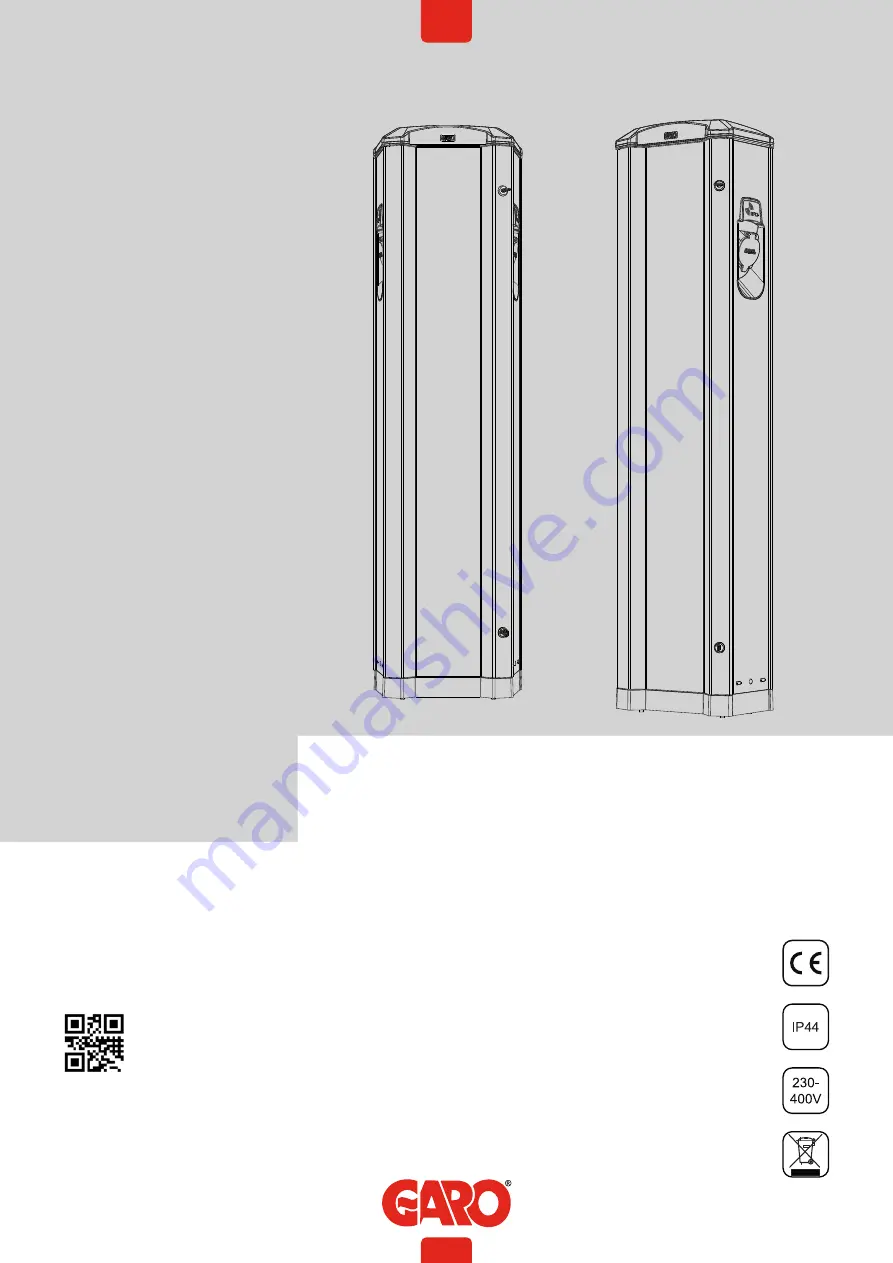 GARO LS4 Wallmounted Скачать руководство пользователя страница 1