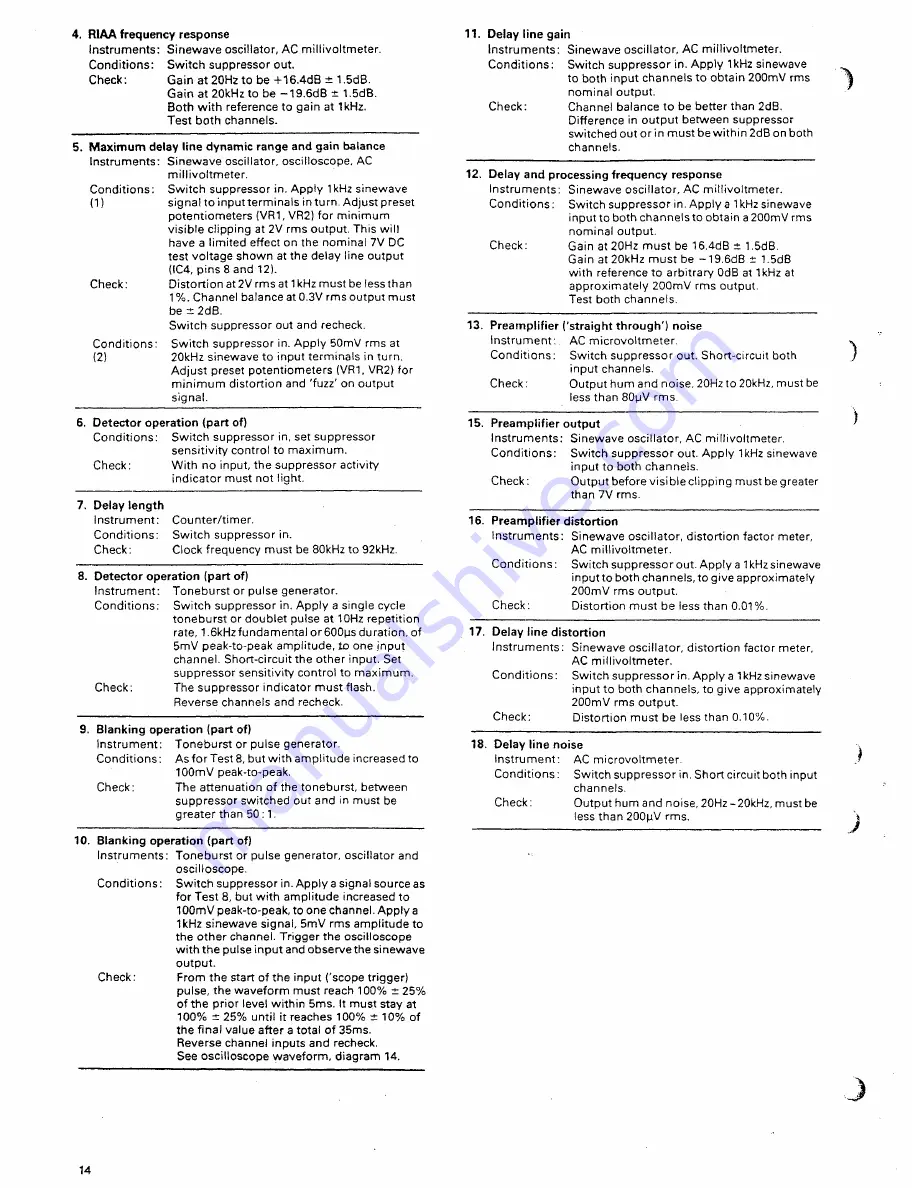 Garrard MRM101 Service Information Download Page 14