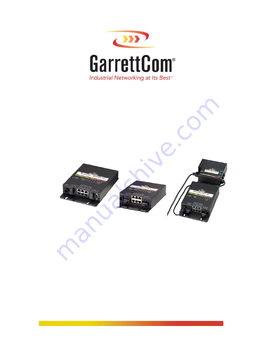 GarrettCom P62 Installation And User Manual Download Page 1