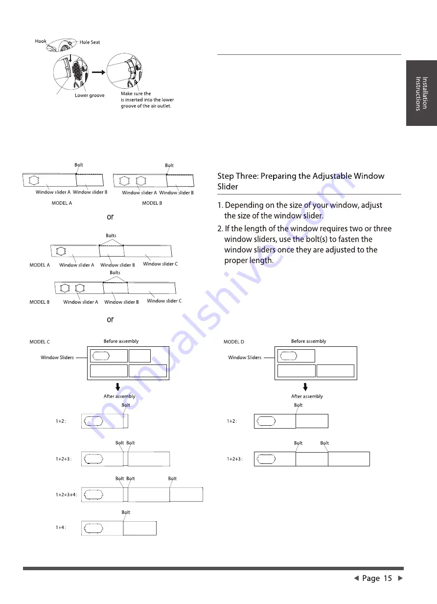 Garrison 311438113 Owner'S Manual Download Page 15