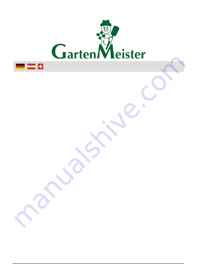 Garten Meister 172791 Скачать руководство пользователя страница 1