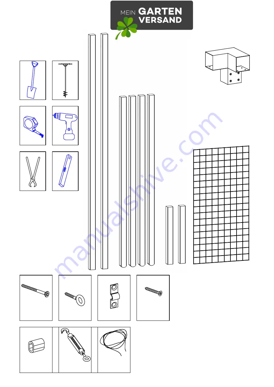 GARTEN VERSAND 179075-15 Скачать руководство пользователя страница 1