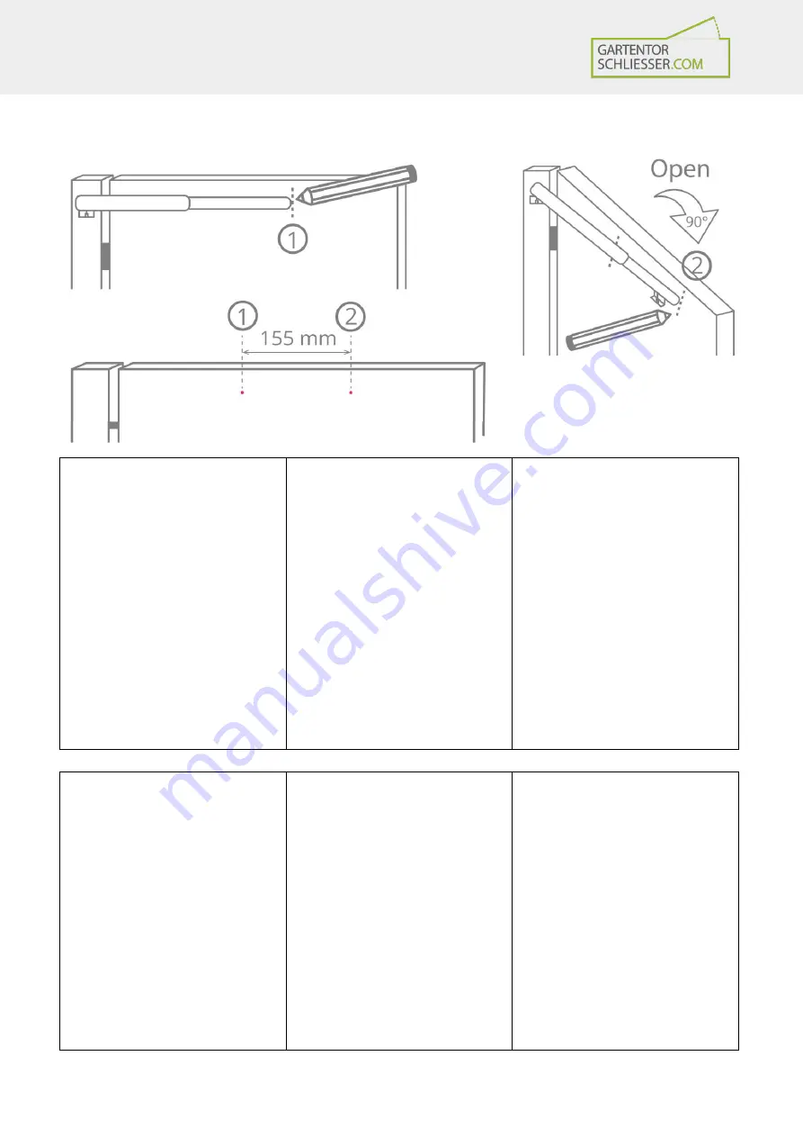 Gartentorschliesser.com GTS 120 Mounting Instruction Download Page 15