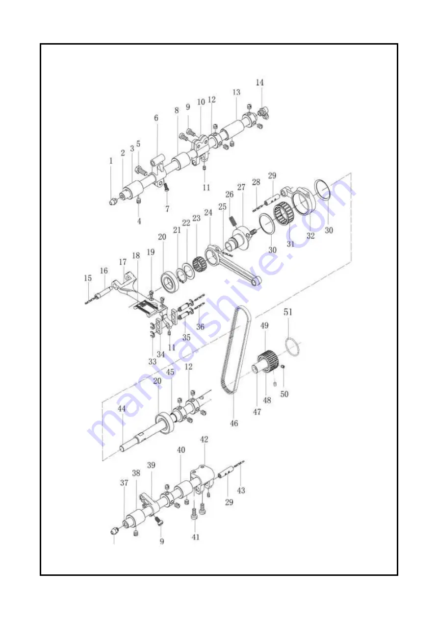 Garudan GZ-5525 Series User'S Manual And Spare Parts Book Download Page 48