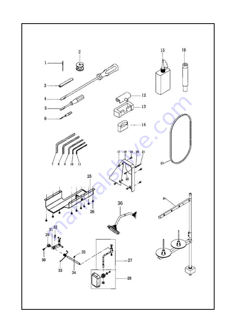 Garudan GZ-5525 Series User'S Manual And Spare Parts Book Download Page 68