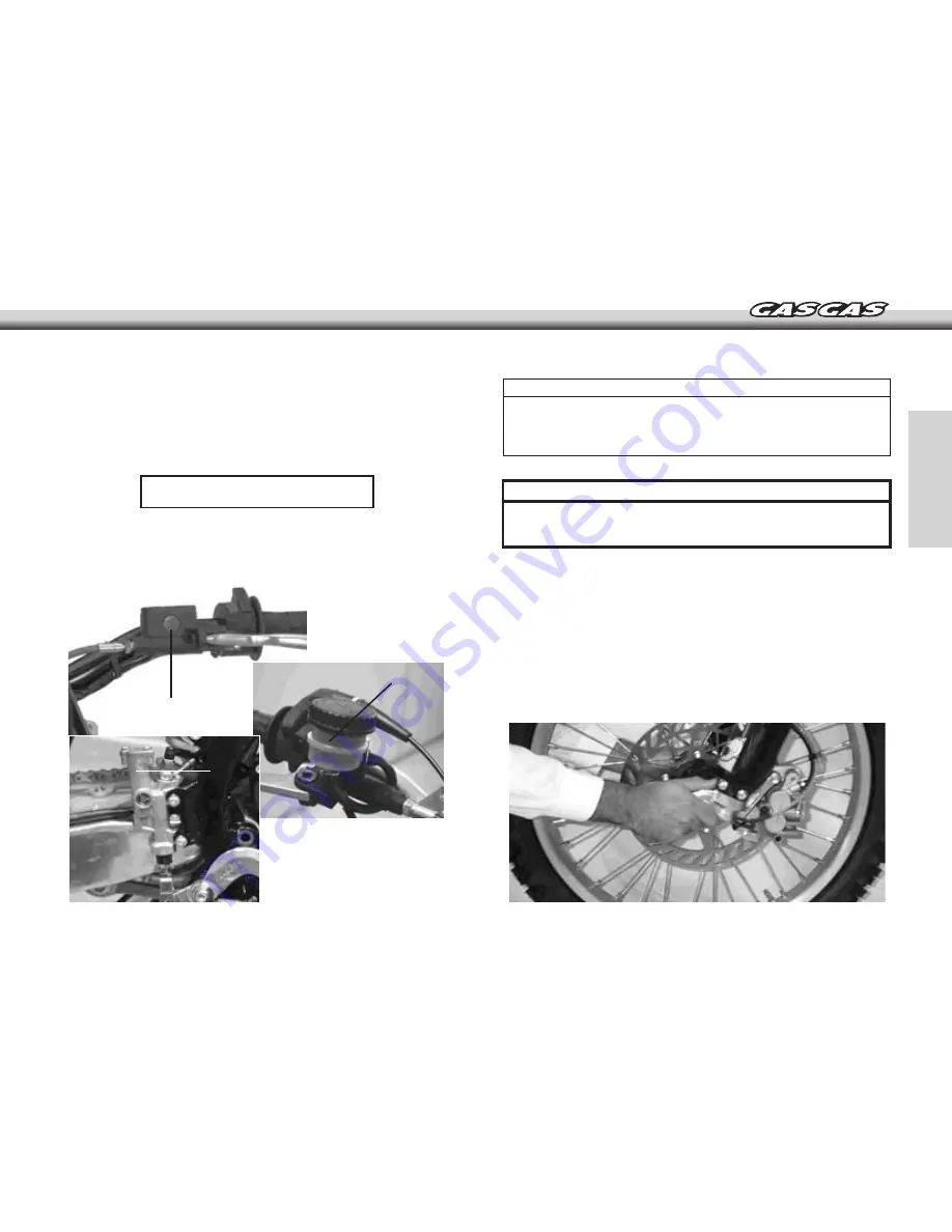 GAS GAS 2007 enducross EC User Manual Download Page 33