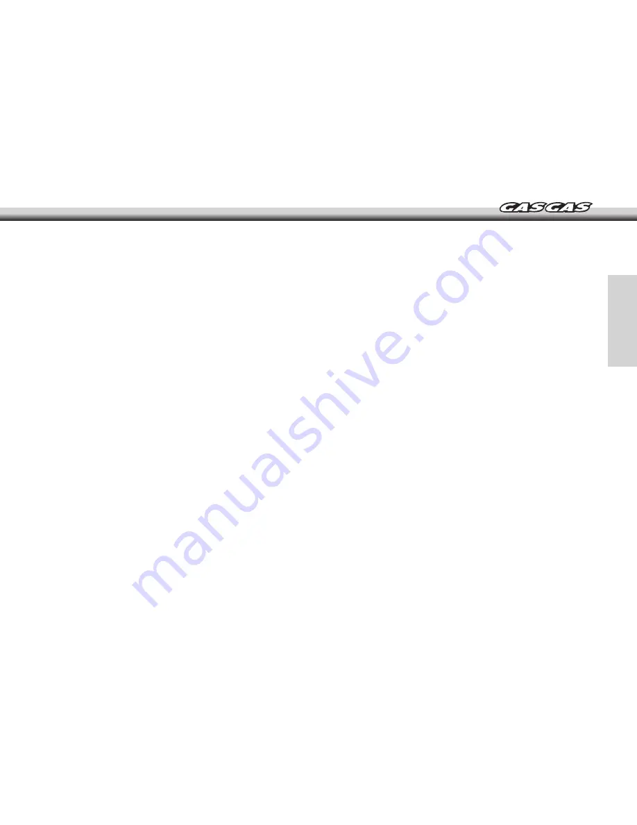 GAS GAS 2007 enducross EC User Manual Download Page 61