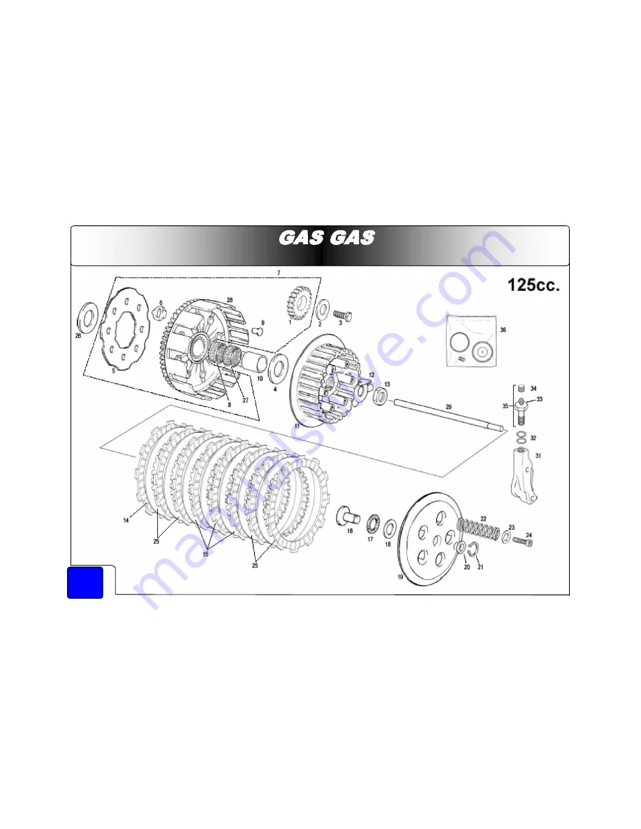 GAS GAS 2011 EC 125 ST Скачать руководство пользователя страница 31