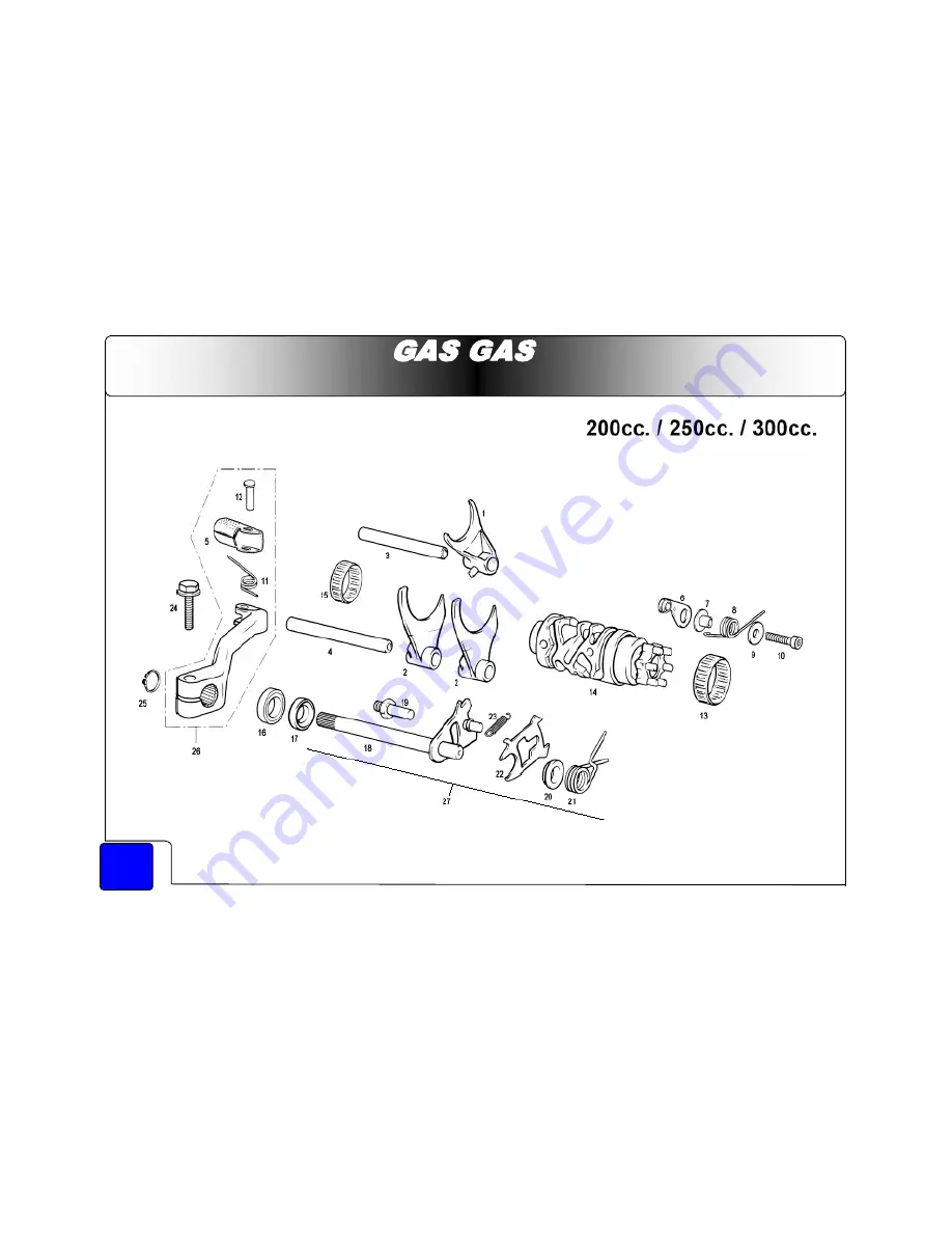 GAS GAS EC-2T - PART LIST 2011 Parts List Download Page 15